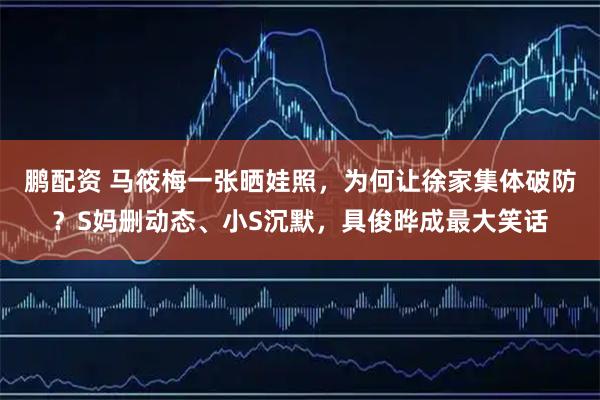 鹏配资 马筱梅一张晒娃照，为何让徐家集体破防？S妈删动态、小S沉默，具俊晔成最大笑话