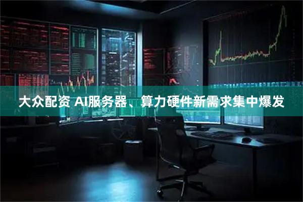 大众配资 AI服务器、算力硬件新需求集中爆发